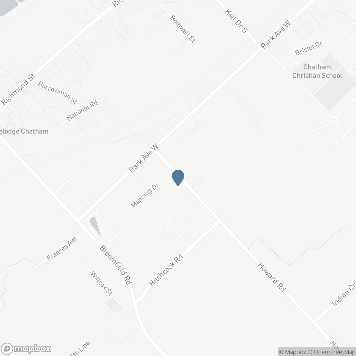115 HOWARD ROAD, Chatham, Ontario N7M 0A4